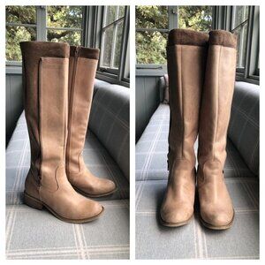 Buckskin Leather Boots, Boho Boots, like Frye Boots | Size 5